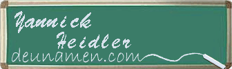 Yannick Heidler Visitenkarte